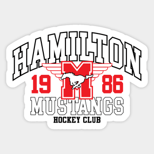 Hamilton Mustangs Sticker